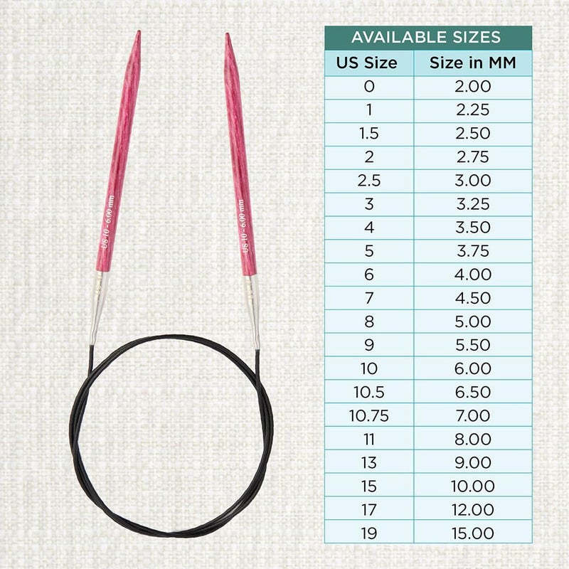 Knit Pro Dreamz Fixed Circular Needles 24" (60cm) | US Size 10 (6mm) - Image 4